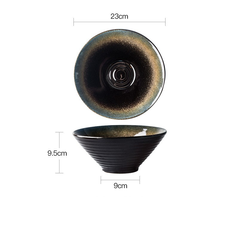 Japanese ceramic tableware "Jigoku"