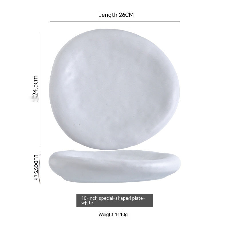 Original ceramic plate "Dairiseki"