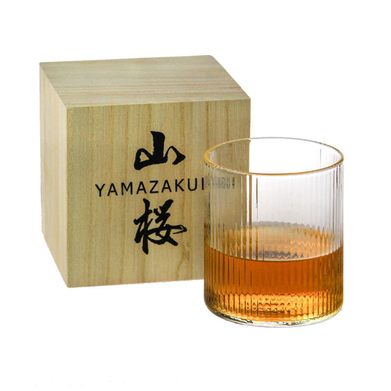 Japanese whisky glass "Yamazakura"
