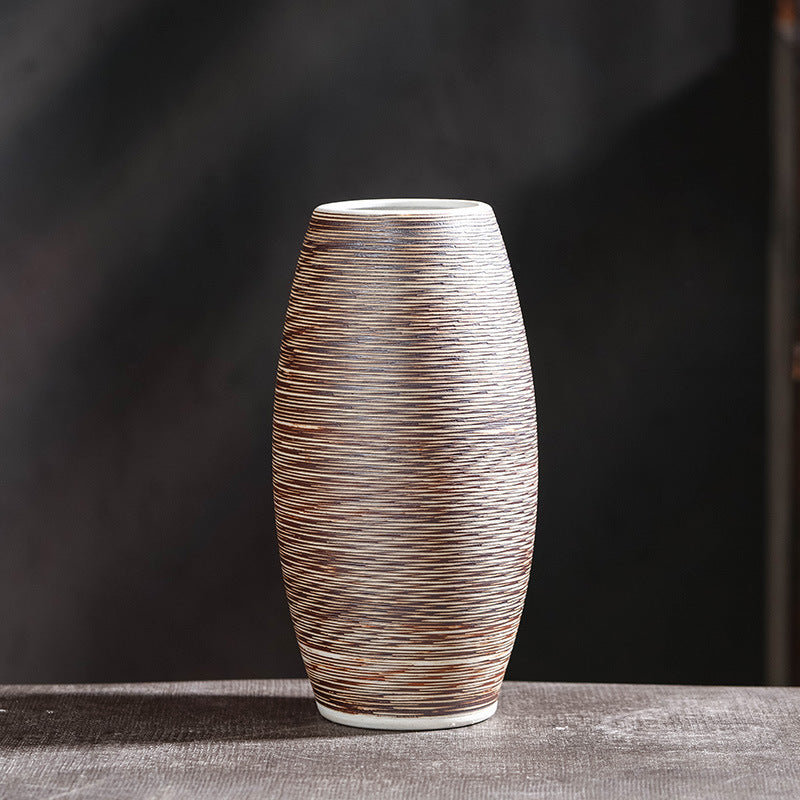 Handmade stoneware vase "Kaze"