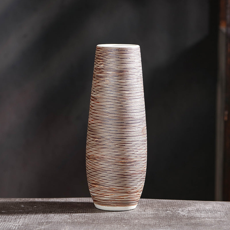 Handmade stoneware vase "Kaze"