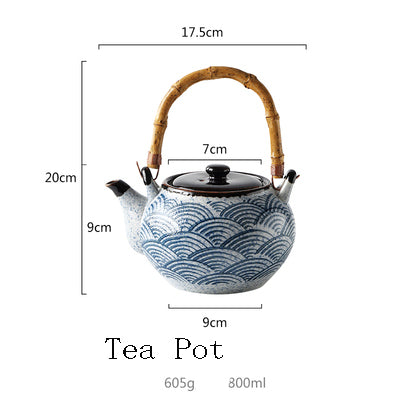 Large capacity Japanese teapot "Tīpotto"