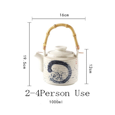 Large capacity Japanese teapot "Tīpotto"