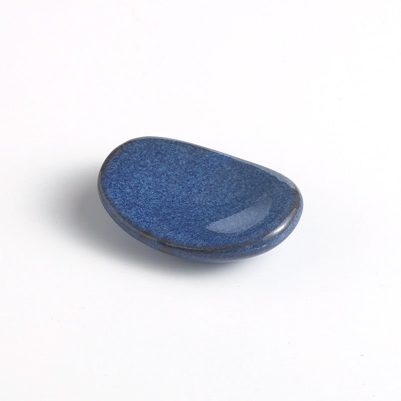 Kiln Retro Ceramic Chopstick Holder Pillow Shaped