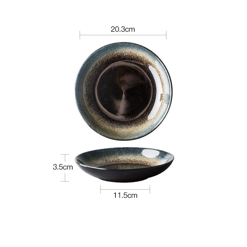 Japanese ceramic tableware "Jigoku"