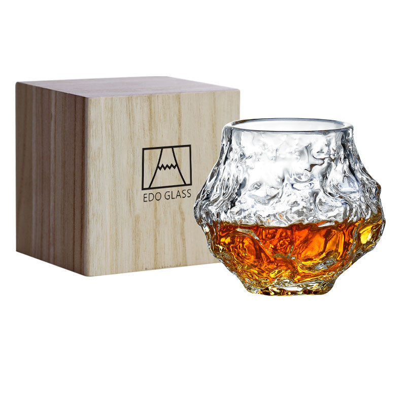 Japanese whiskey glass "Inazuma"