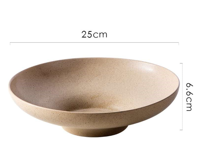 "Seiran" ceramic bowl / deep plate
