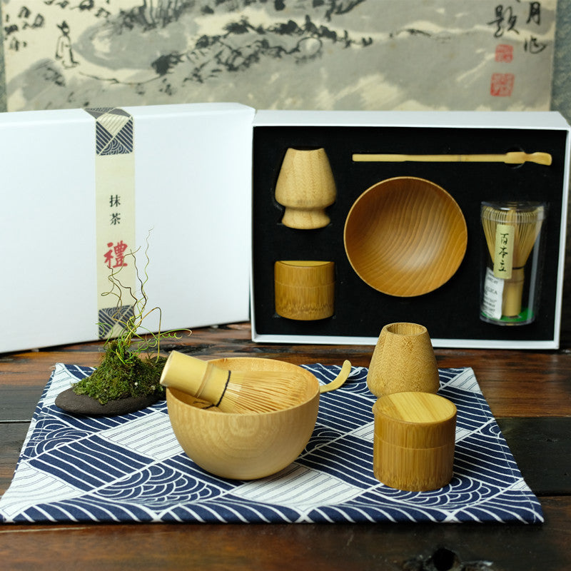 Matcha Tea Ceremony Kit - 6 Pieces (Box)