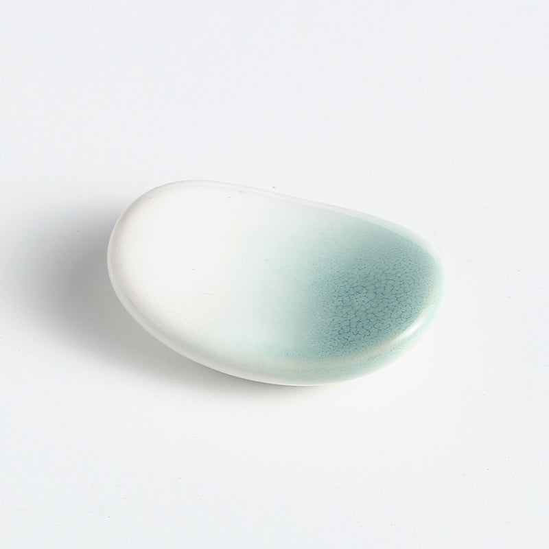 Kiln Retro Ceramic Chopstick Holder Pillow Shaped