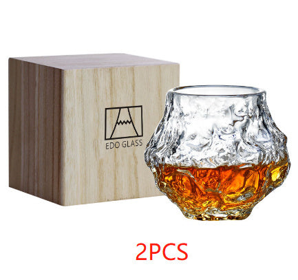Japanese whiskey glass "Inazuma"