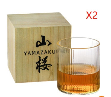 Japanese whisky glass "Yamazakura"