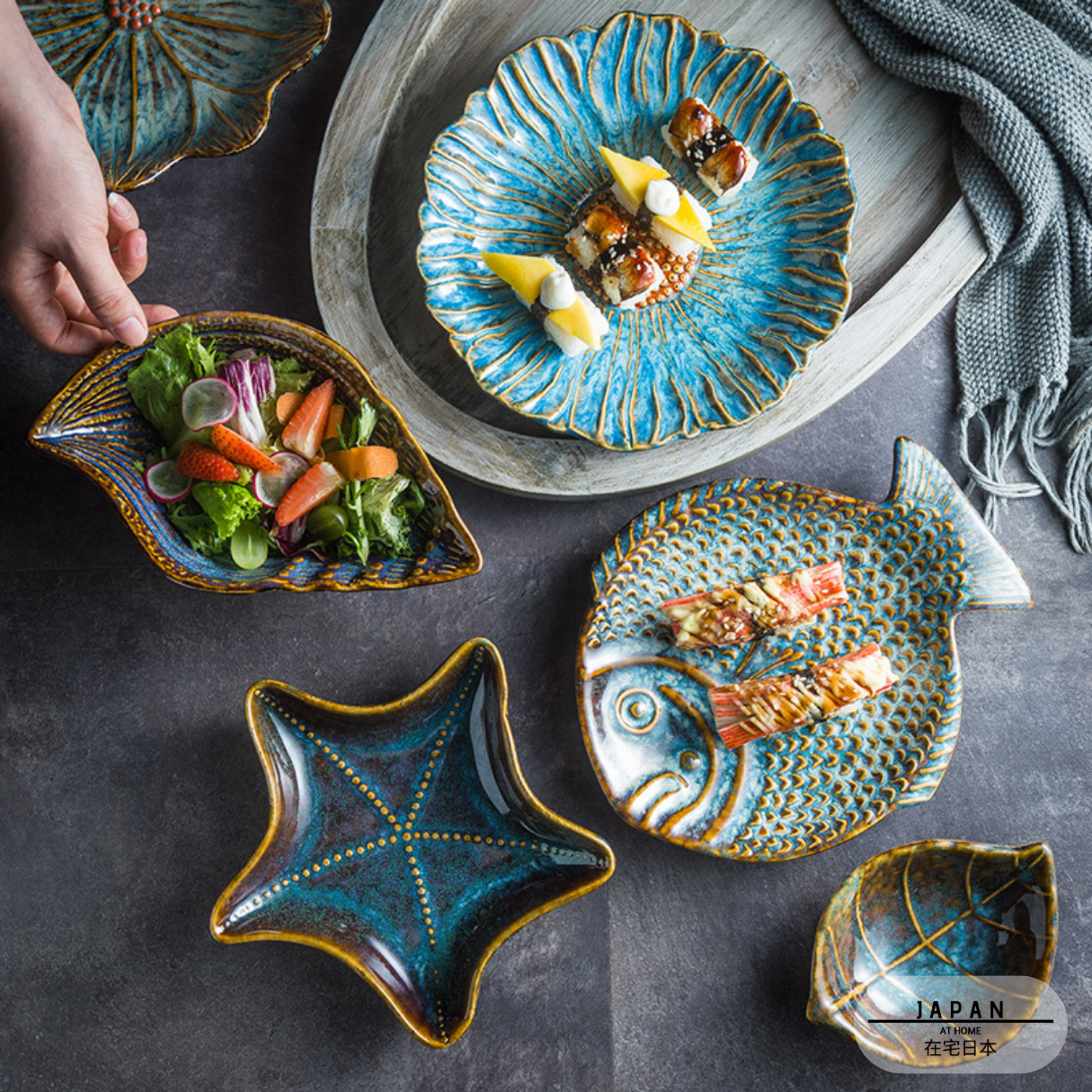 Japanese tableware "Wakasa-Wada"