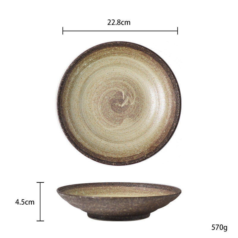 Japanese deep plate "Honmono"