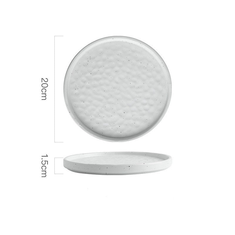 Japanese ceramic plate "Tsuki" (new model)