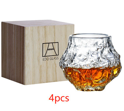 Japanese whiskey glass "Inazuma"