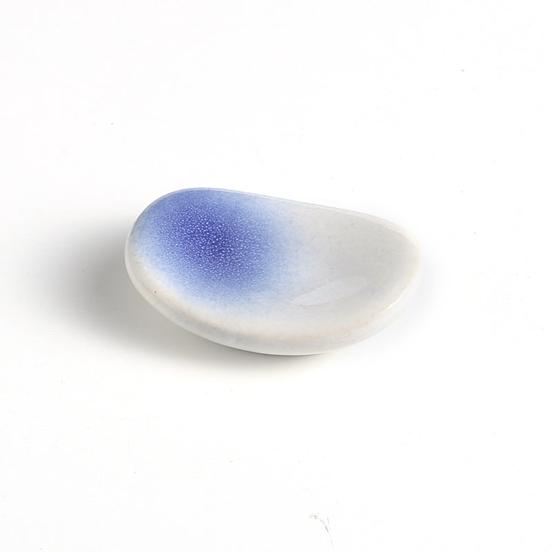 Kiln Retro Ceramic Chopstick Holder Pillow Shaped