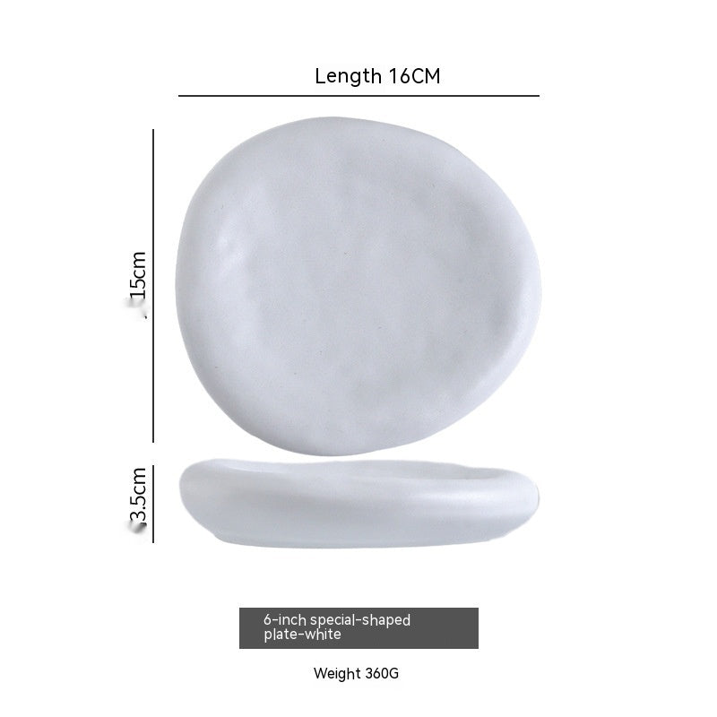 Original ceramic plate "Dairiseki"