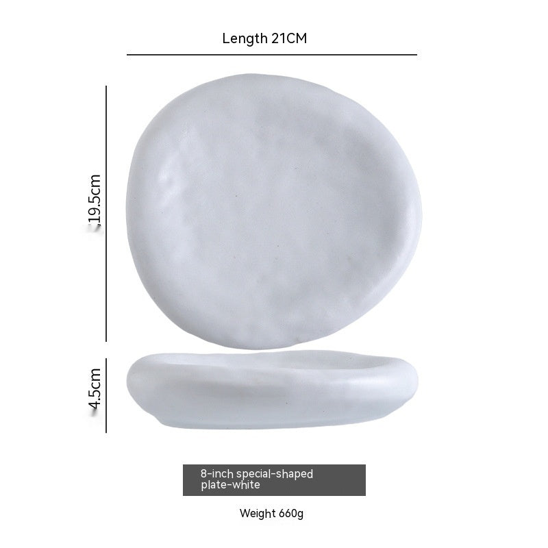 Original ceramic plate "Dairiseki"