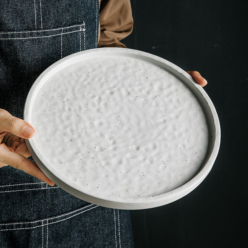 Japanese ceramic plate "Tsuki" (new model)