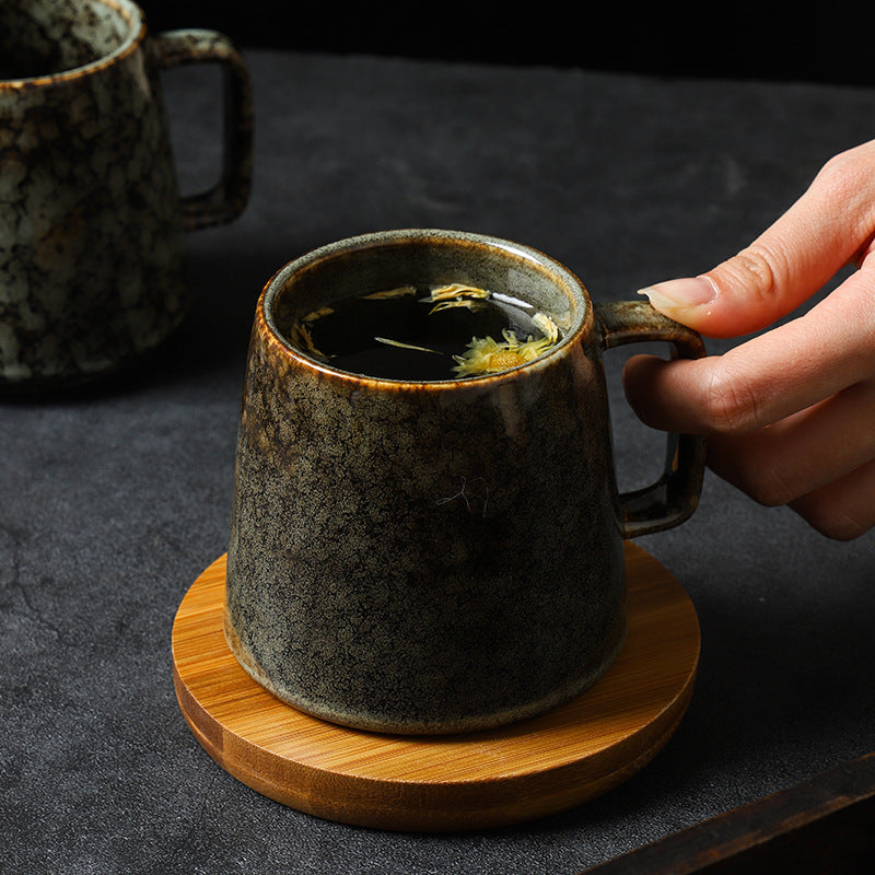 Japanese ceramic cup "Kohaku"