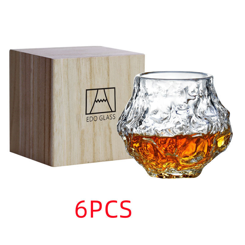 Japanese whiskey glass "Inazuma"