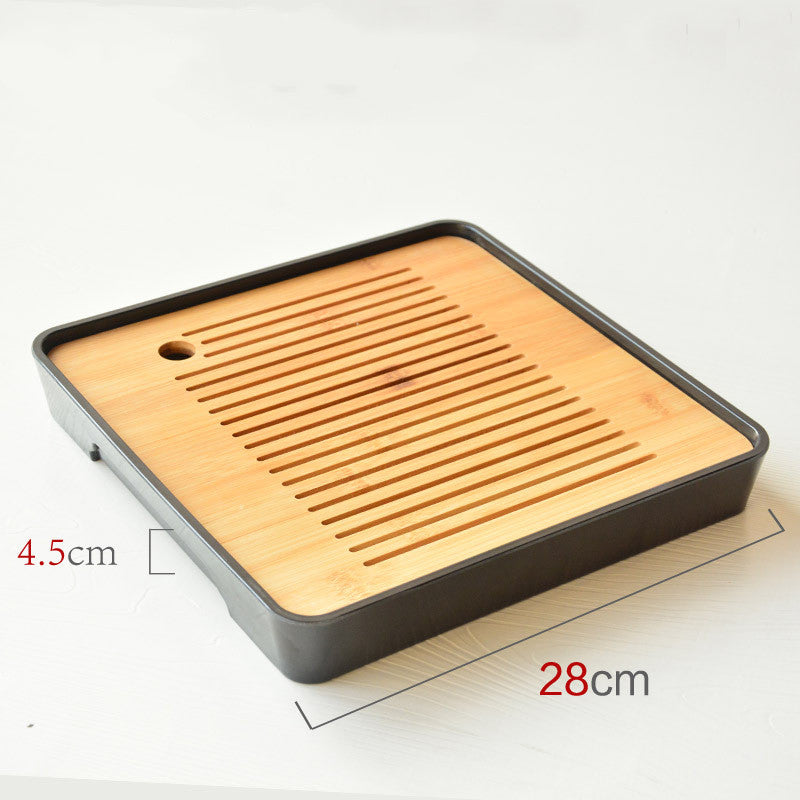 Japanese bamboo ceremony tea tray
