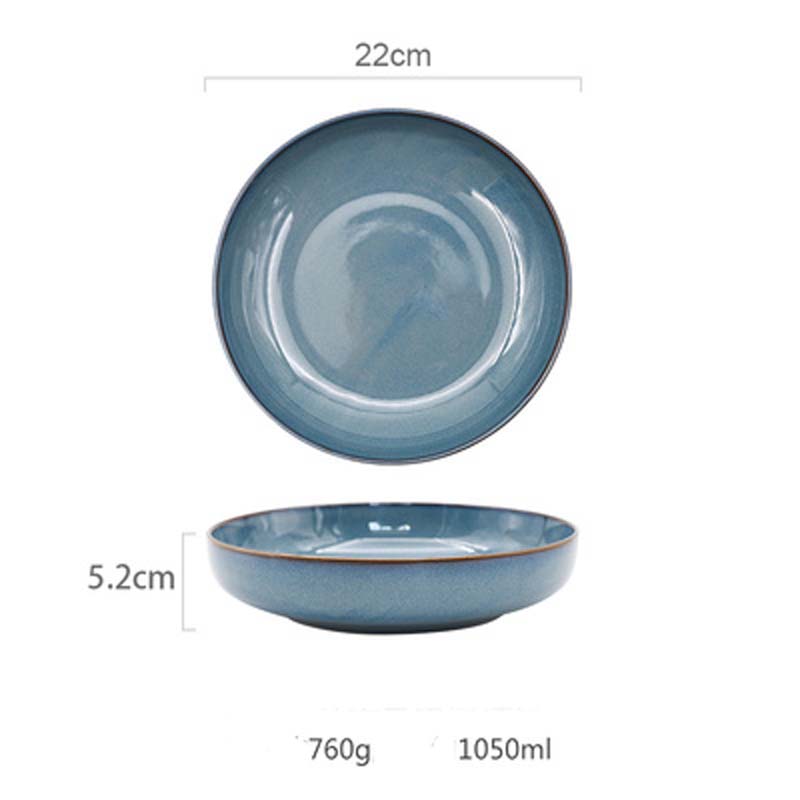 Japanese ceramic plate "Chitako"