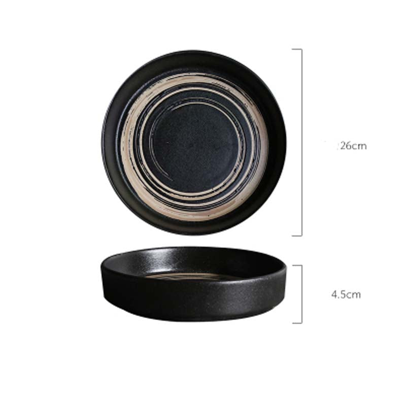 Japanese ceramic plate "Azami"