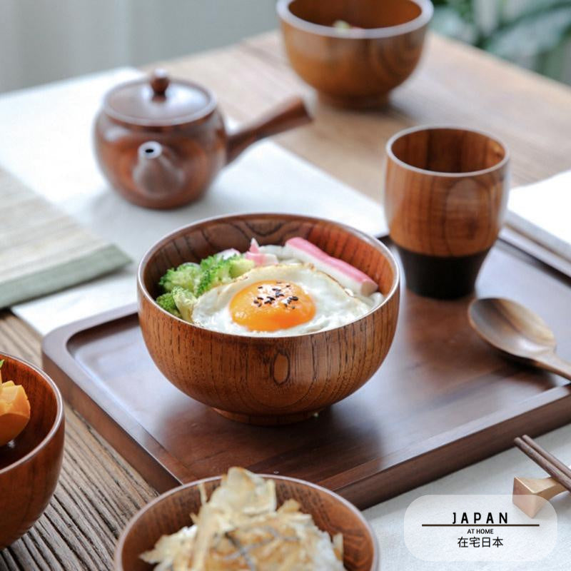 Japanese natural wooden bowl "Hara"