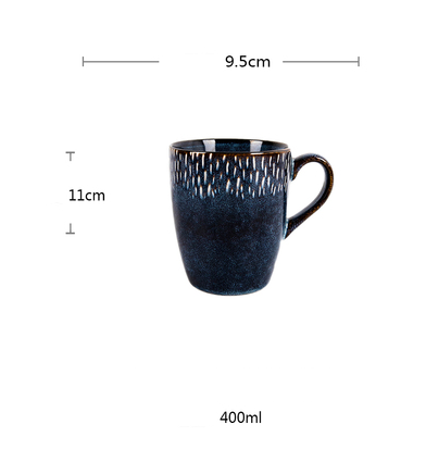 Japanese ceramic mug "Miyasato"