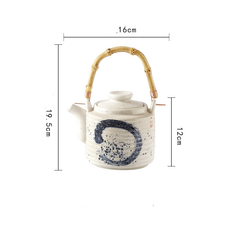 Japanese ceramic teapot "Fujimori"