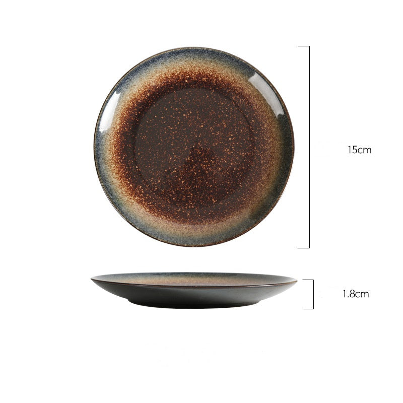 Japanese ceramic plate "Nomi"