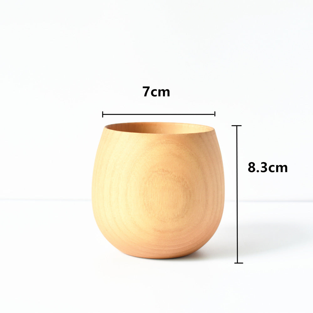 Japanese handmade wooden cup "Yadama"