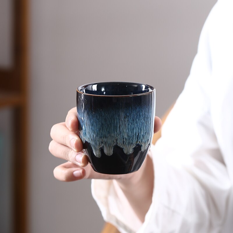 Japanese ceramic cup "Menoko"