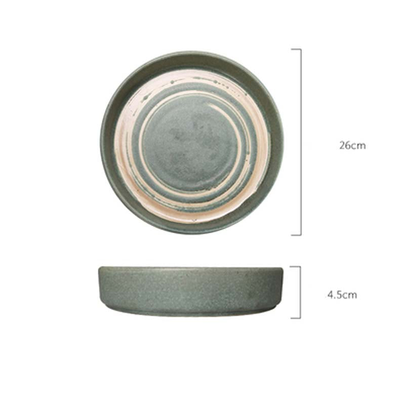Japanese ceramic plate "Azami"