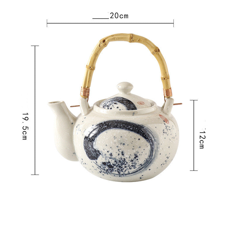 Japanese ceramic teapot "Fujimori"