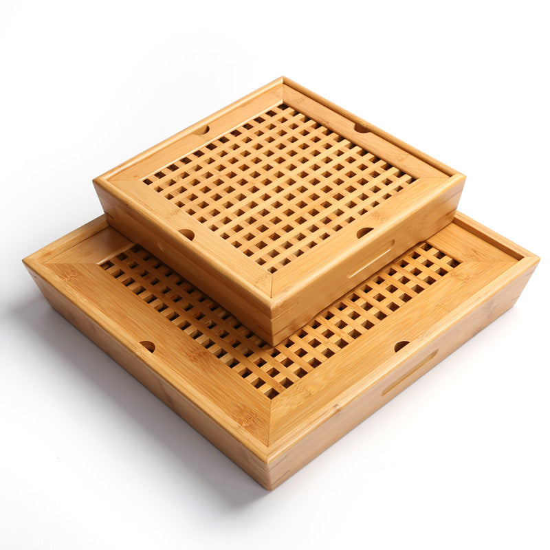 High-end “Japanese Ceremony” tea tray made of natural bamboo
