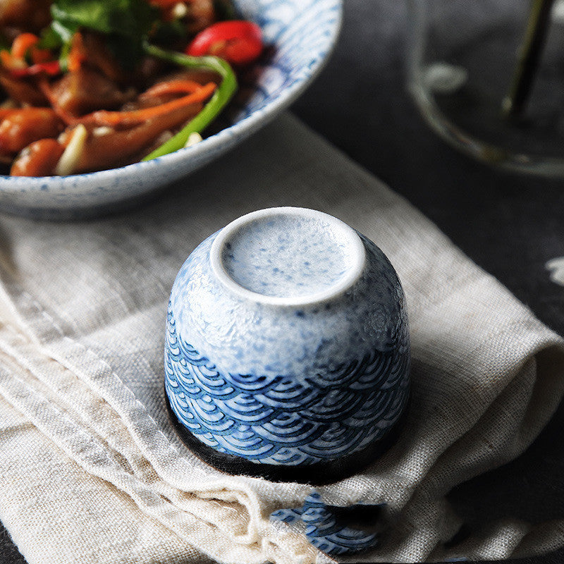"Isa" ceramic sake set