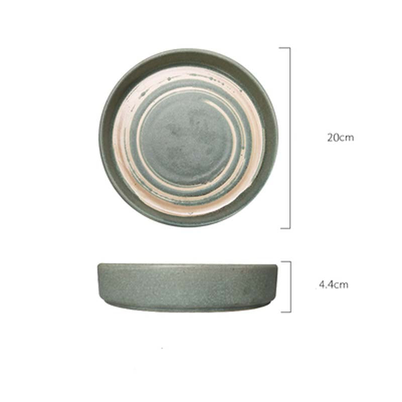 Japanese ceramic plate "Azami"