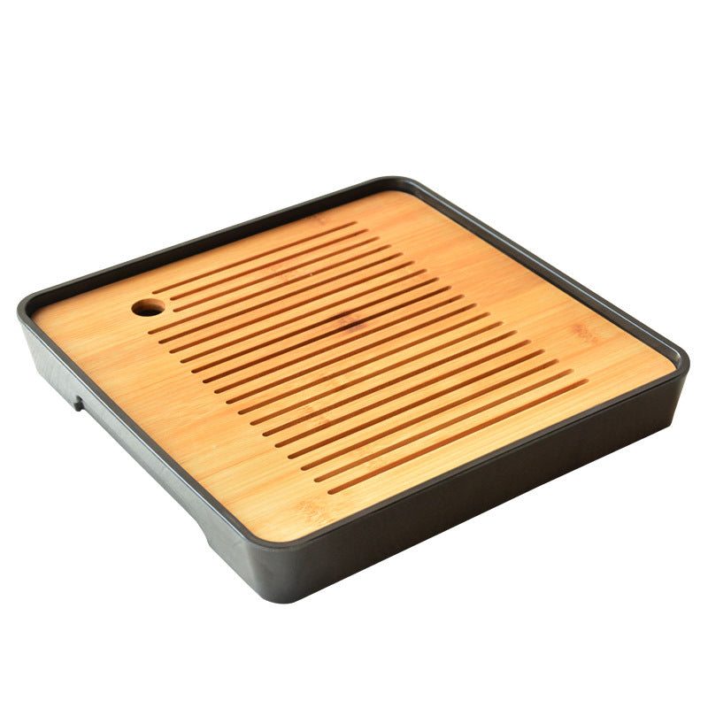 Japanese bamboo ceremony tea tray