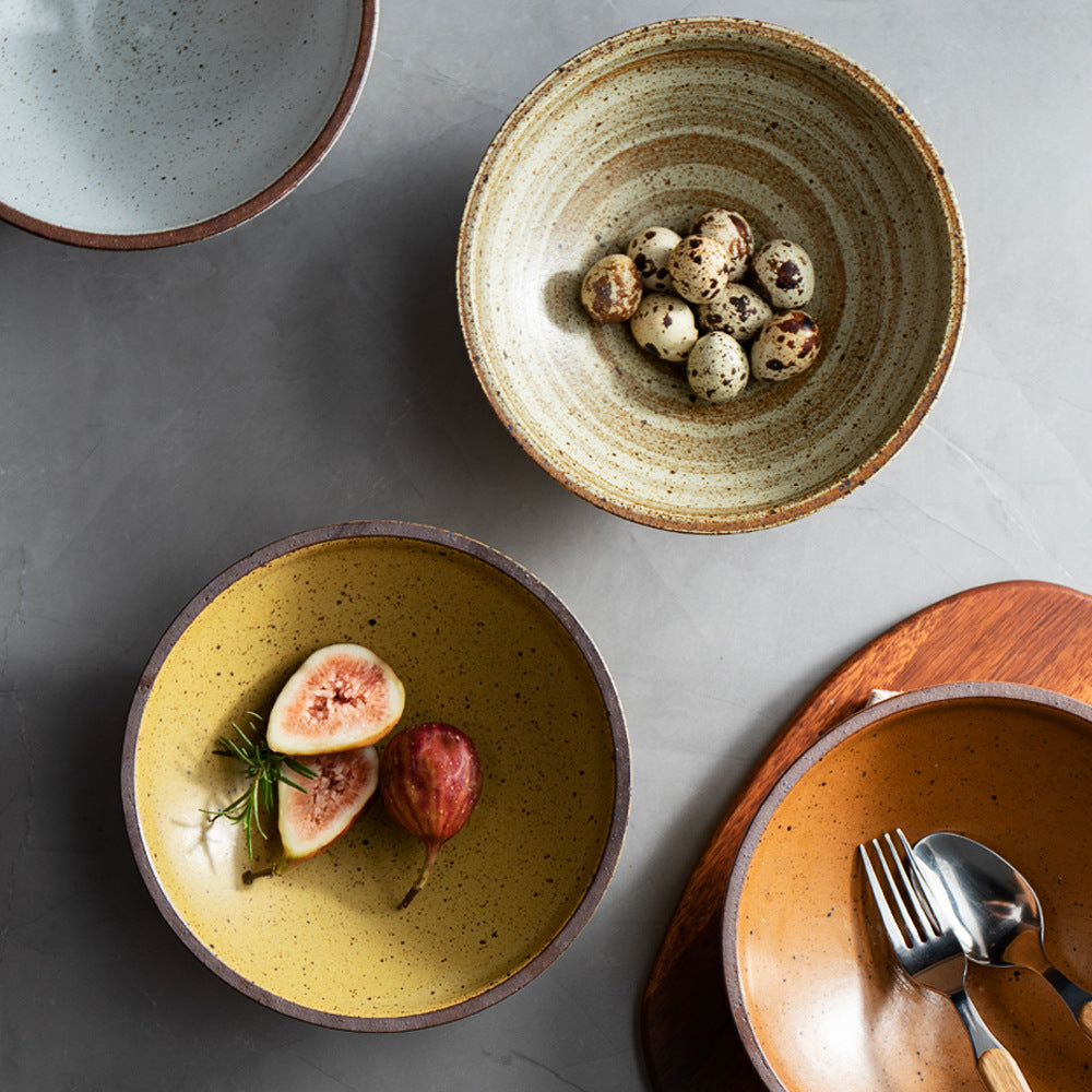 Japanese ceramic plate "Yugoro"