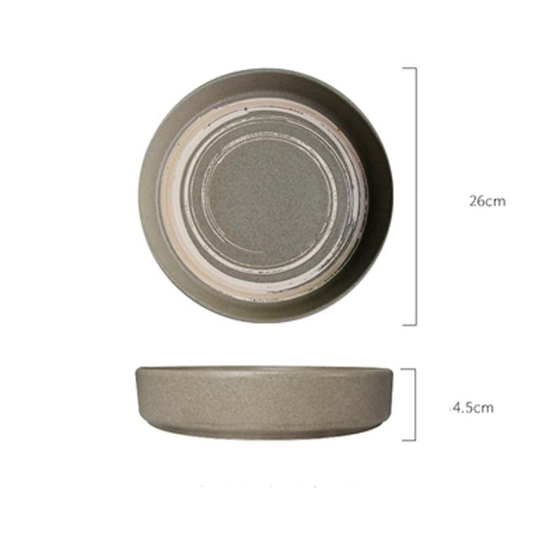 Japanese ceramic plate "Azami"