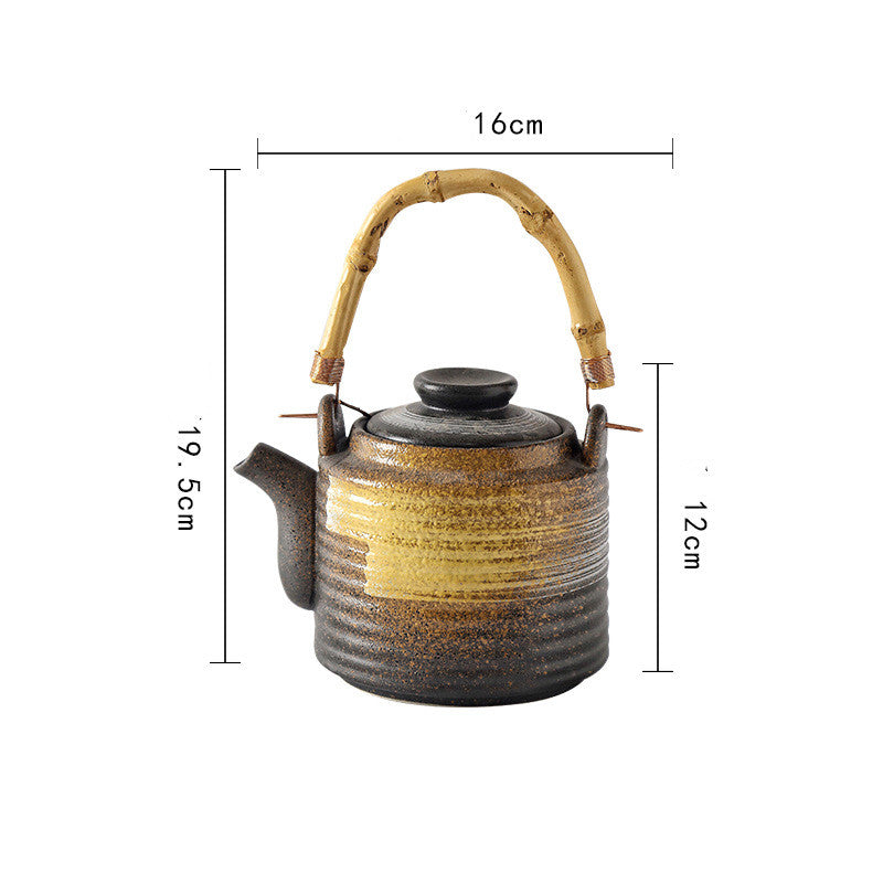 Japanese ceramic teapot "Fujimori"