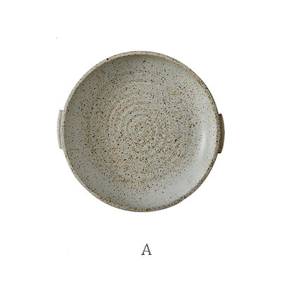 Japanese ceramic plate "Watsuji"