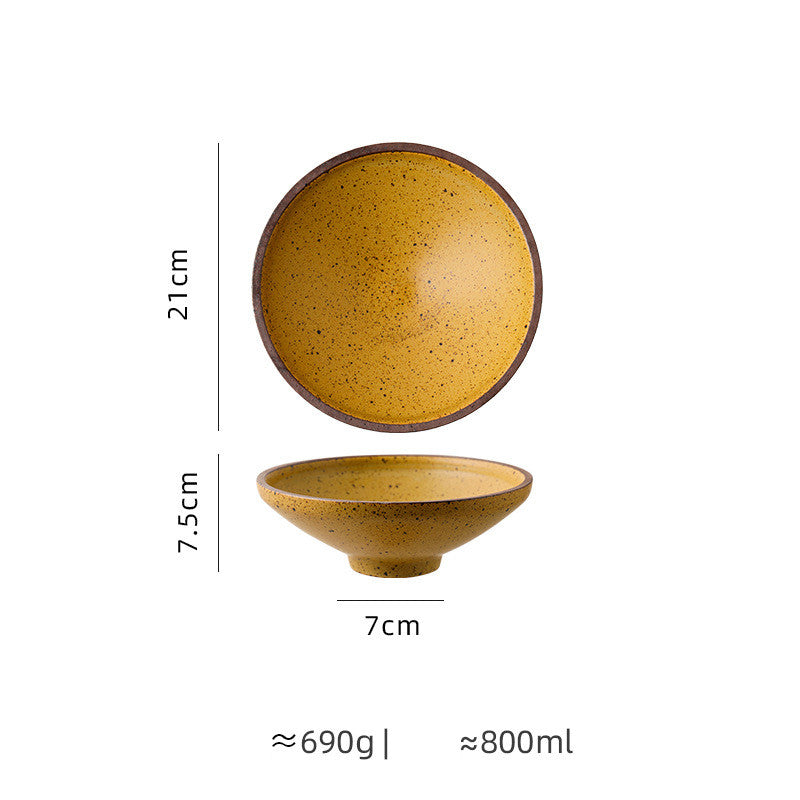 Japanese ceramic plate "Yugoro"