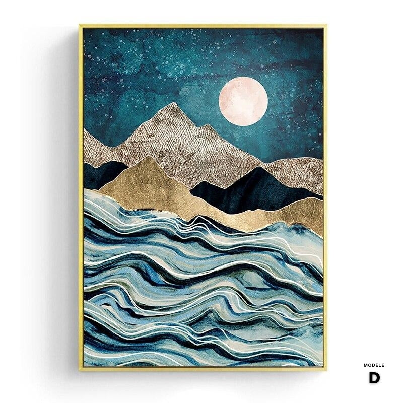 Japanese poster - "Dreamlike landscape"