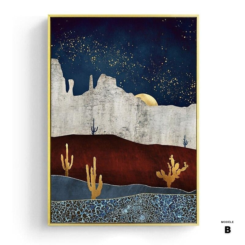 Japanese poster - "Dreamlike landscape"