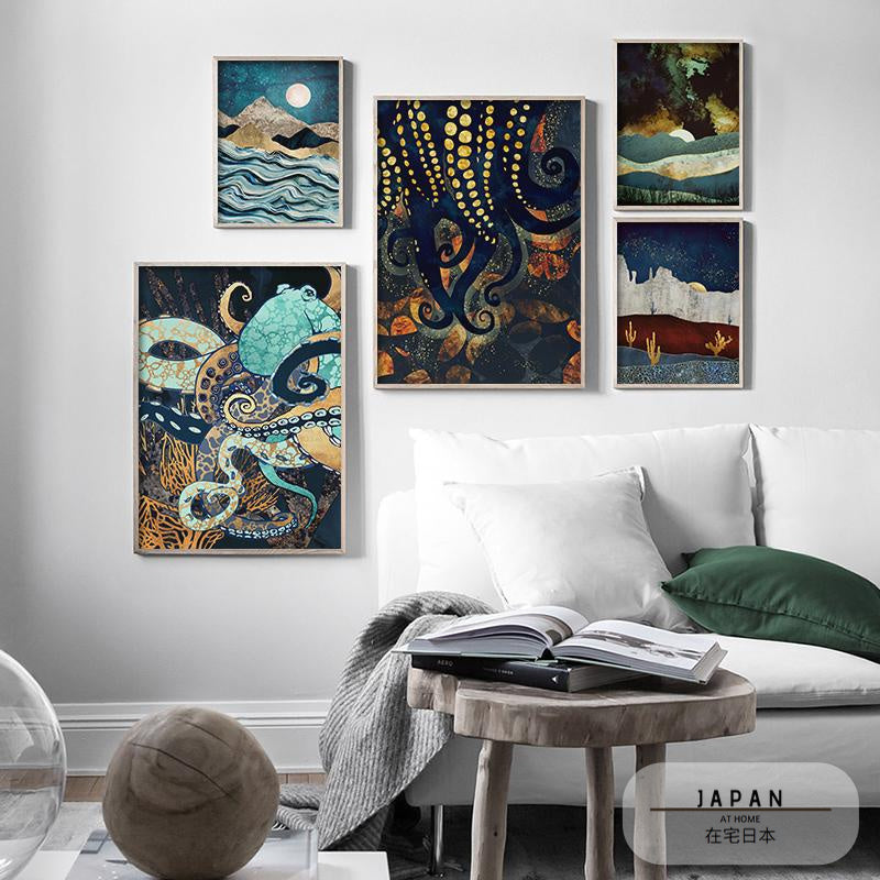 Japanese poster - "Dreamlike landscape"