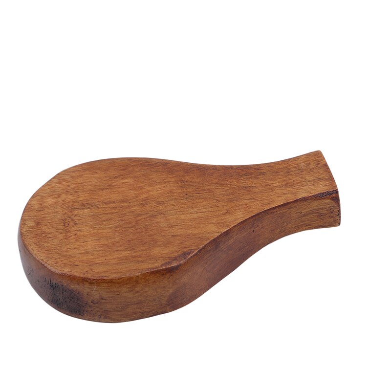Wooden sauce dish and chopstick holder