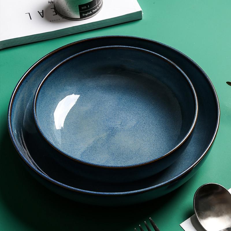 Japanese ceramic plate "Chitako"